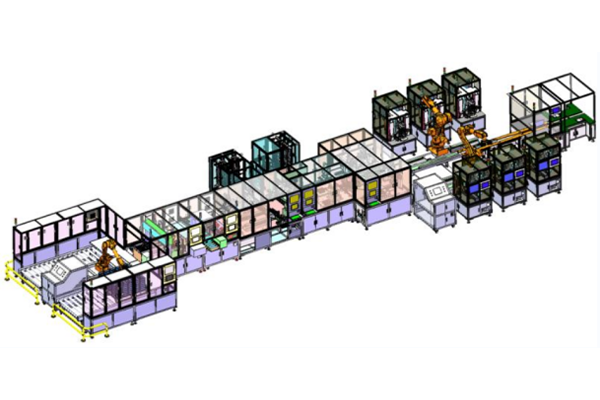 18650 全自动模组 PACK 线